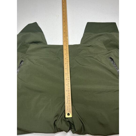 Athleta Womens Green Wor Out Casual Pull On Slim Jogger Size 18 - Picture 6 of 8